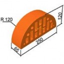 Кирпич фасонный КФпр-7 Prokeram