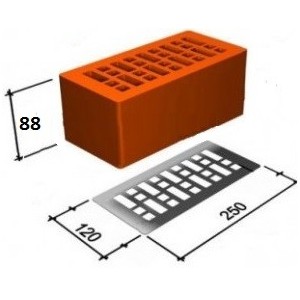 Размер кирпича полуторного