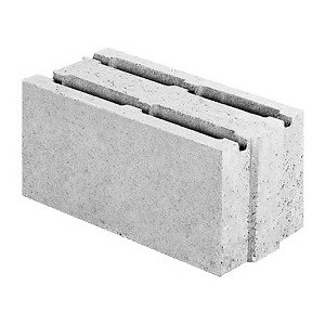 Блок бетонный перегородочный пустотелый